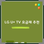 LG U+ TV 요금제 추천