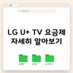 LG U+ TV 요금제 자세히 알아보기