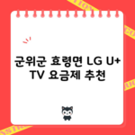 군위군 효령면 LG U+ TV 요금제 추천