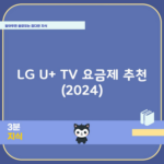 LG U+ TV 요금제 추천 (2024)