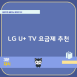 LG U+ TV 요금제 추천