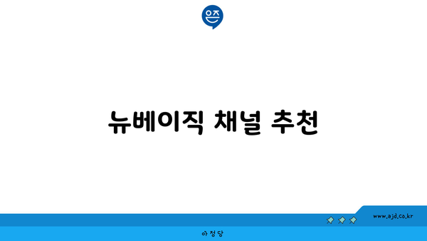 뉴베이직 채널 추천