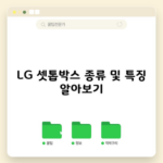 LG 셋톱박스 종류 및 특징 알아보기