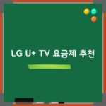 LG U+ TV 요금제 추천