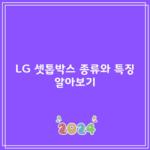 LG 셋톱박스 종류와 특징 알아보기